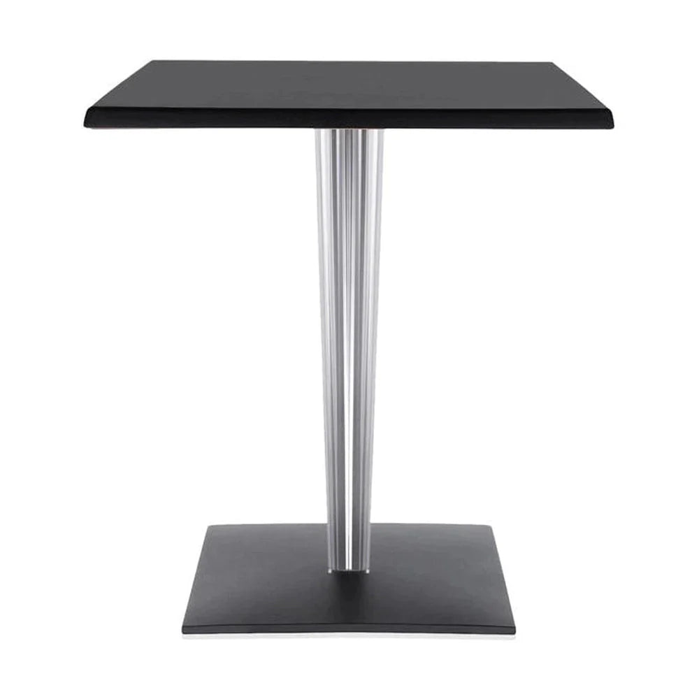 [product_category]-Kartell Top Top Table Per Dr. Yes Square With Square Base 70x70 Cm, Black-Kartell-8058967043204-0434909-KAR-1