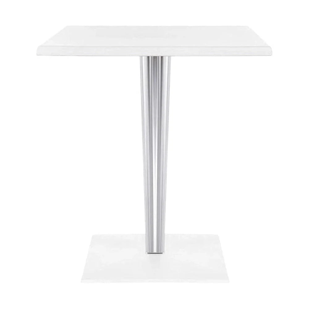 [product_category]-Kartell Top Top Table Per Dr. Yes Square With Square Base 70x70 Cm, White-Kartell-8058967043198-0434903-KAR-1