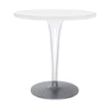Kartell Top Top Top Round Outdoor med rund base ⌀70 cm, hvid