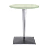 Kartell Top Top Top Round Outdoor med firkantet base ⌀60 cm, grøn