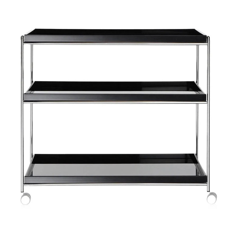 [product_category]-Kartell Trays Trolley, Black-Kartell-8058967043402-0441609-KAR-1