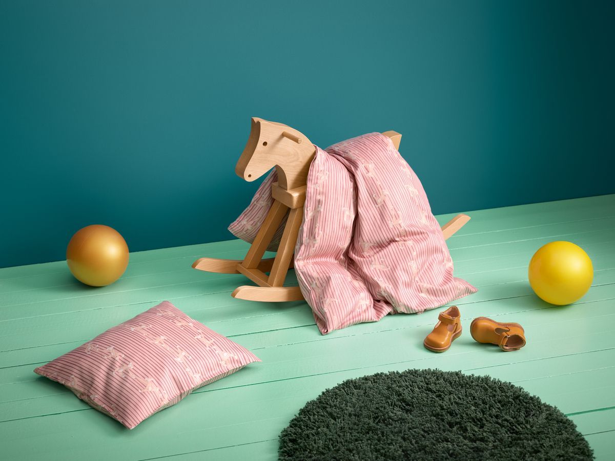 [product_category]-Kay Bojesen Bed Linen Monkey Baby 70x100 Cm, Rose-Kay Bojesen-5709513394679-39467-KAY-5