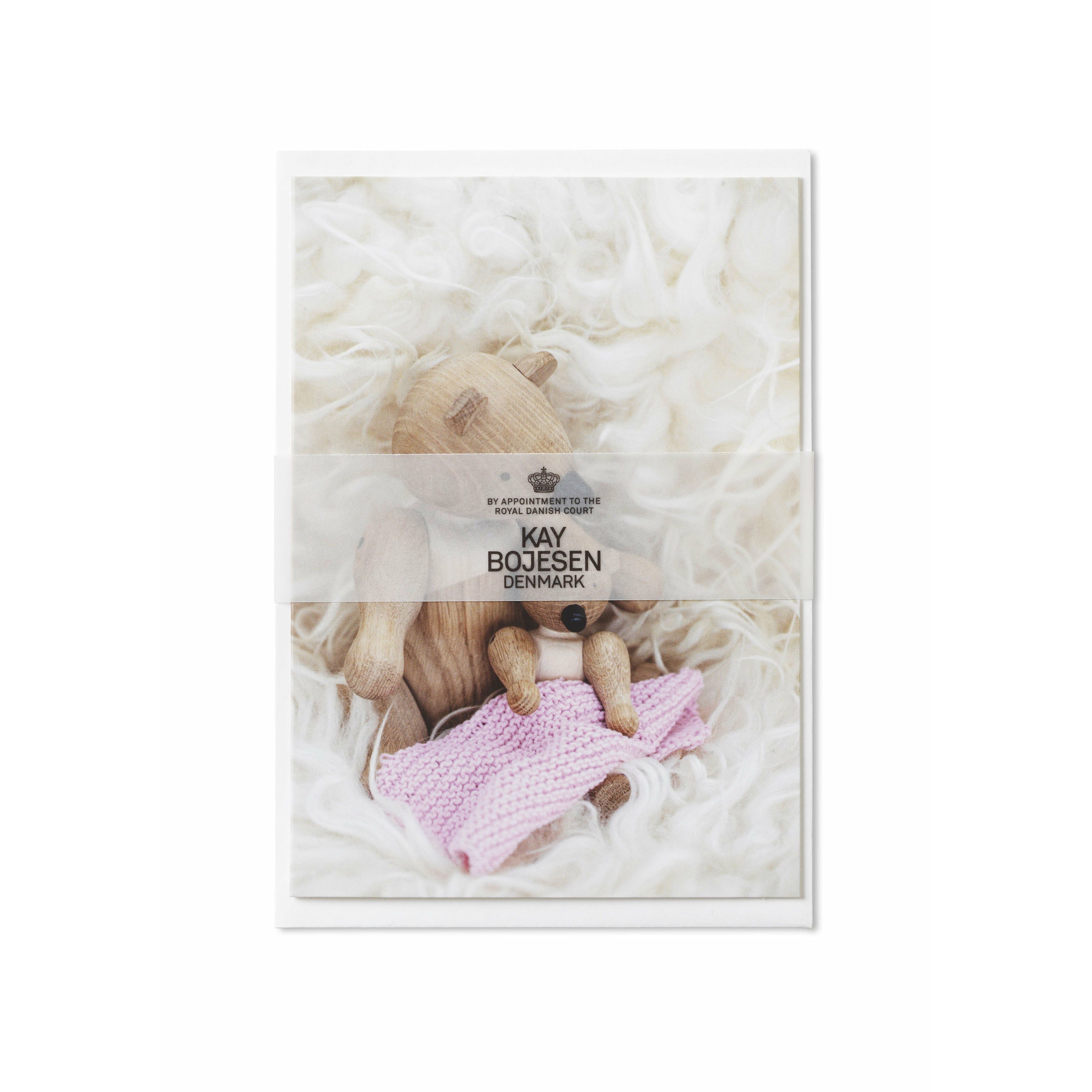 [product_category]-Kay Bojesen Card A6 Baptism Rose 1 Piece-Kay Bojesen-5709513912002-91200-KAY-2