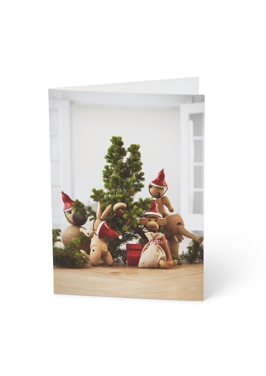 [product_category]-Kay Bojesen Card A6 Christmas Mixed Wood 1 Piece-Kay Bojesen-5709513912095-91209-KAY-1