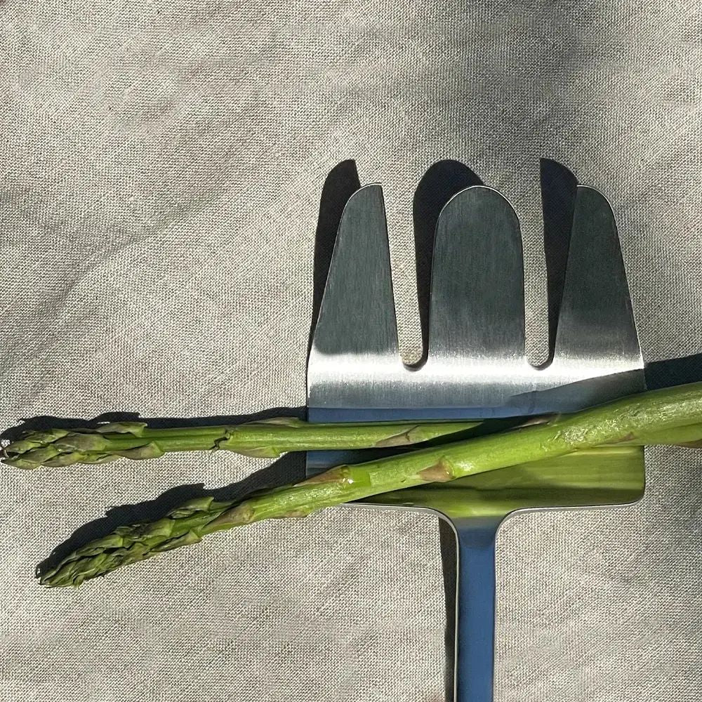 [product_category]-Kay Bojesen Grand Prix Asparagus Fork, Matte Steele Steel-Kay Bojesen ApS-5711168005558-555-KAY-3