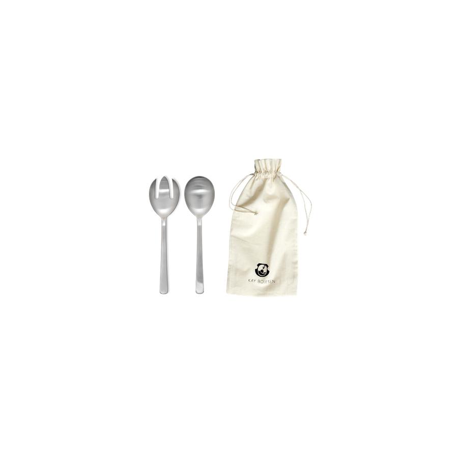 [product_category]-Kay Bojesen Grand Prix Gift Set Salad Set Matte, Large-Kay Bojesen ApS-5711168001017-101-KAY-2