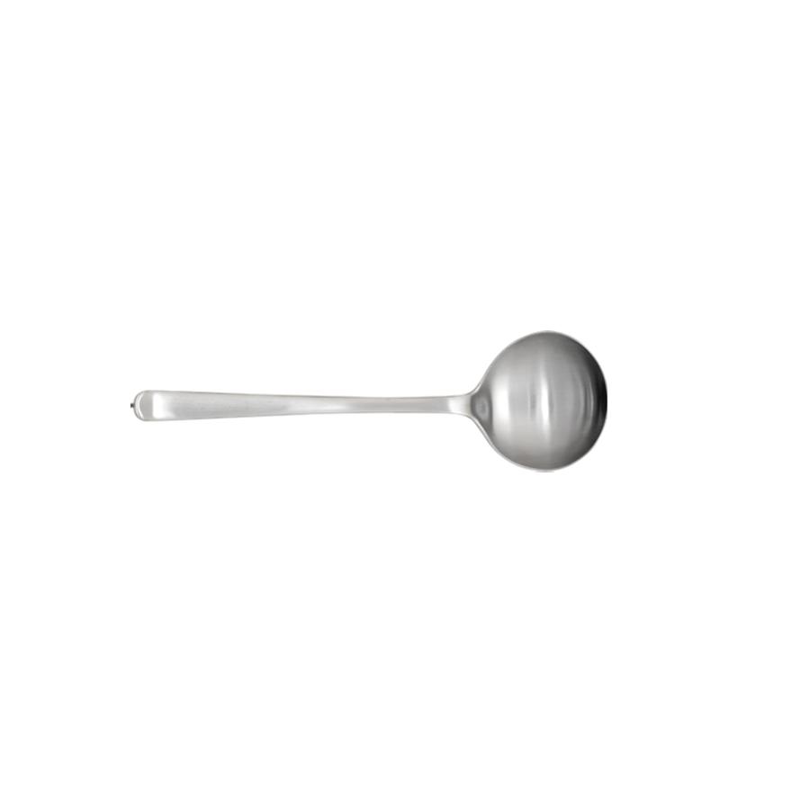 [product_category]-Kay Bojesen Grand Prix Soup/Broth Spoon, Matte Steel-Kay Bojesen ApS-5711168005114-511-KAY-2