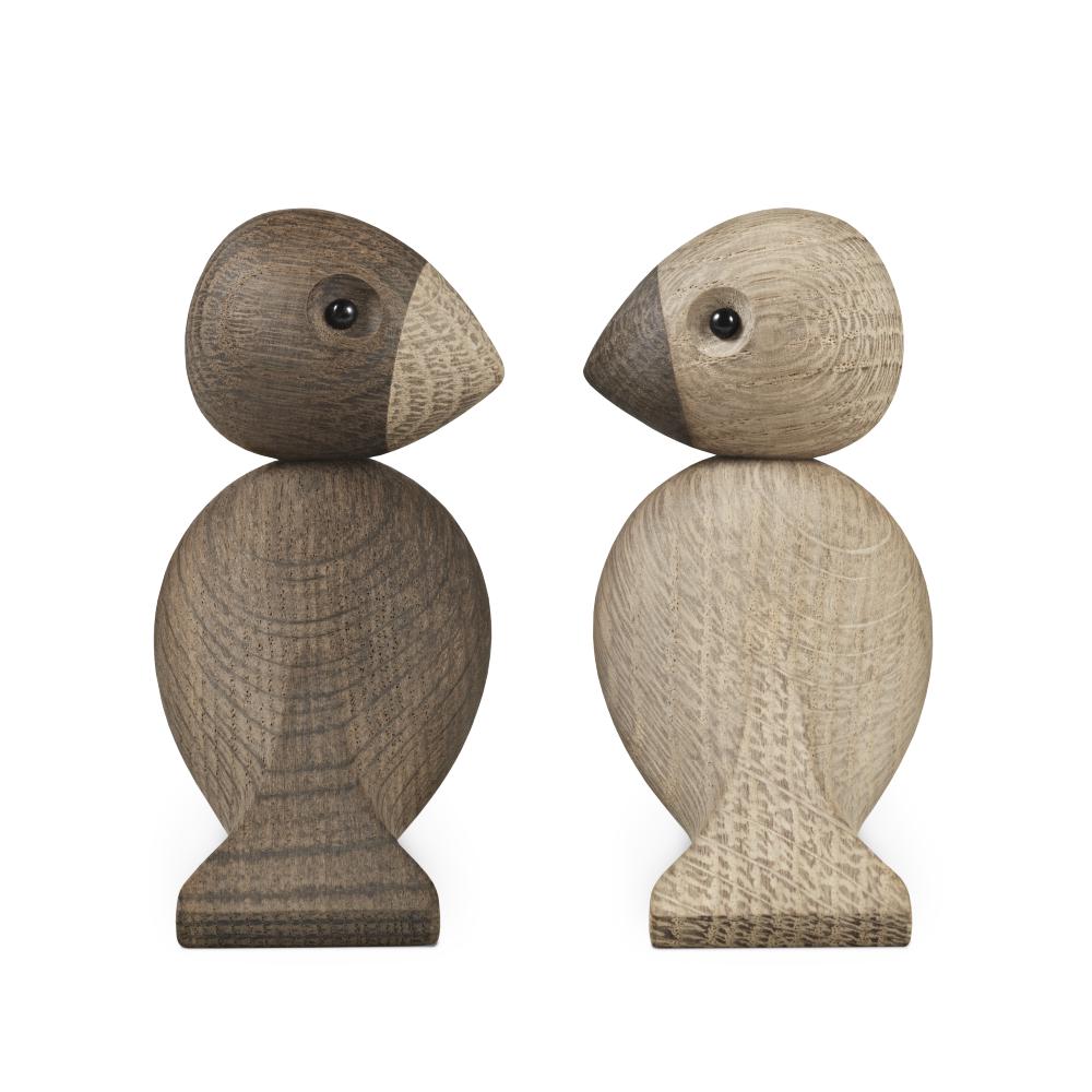 [product_category]-Kay Bojesen Lovebirds H9 Cm 1 Pair, Oak/Smoked-Kay Bojesen-5709513392040-39204-KAY-7