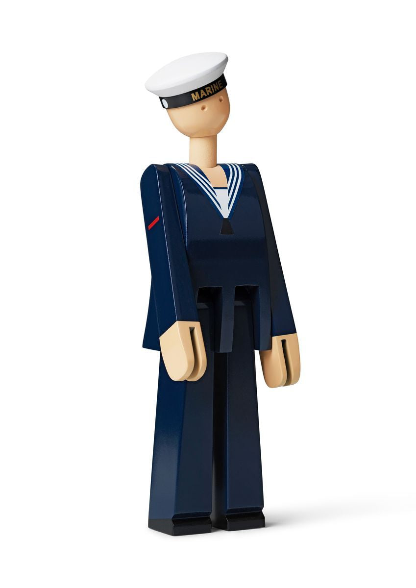 [product_category]-Kay Bojesen Marine H20,5 Cm Dark Blue/White-Kay Bojesen-5709513392675-39267-KAY-2