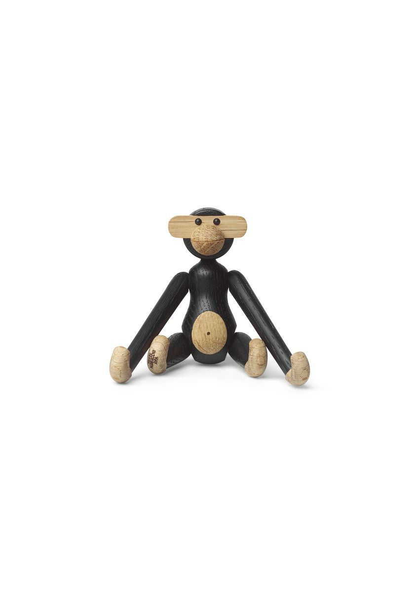 [product_category]-Kay Bojesen Monkey Dark Stained Oak, Mini-Kay Bojesen-5709513392767-39276-KAY-1