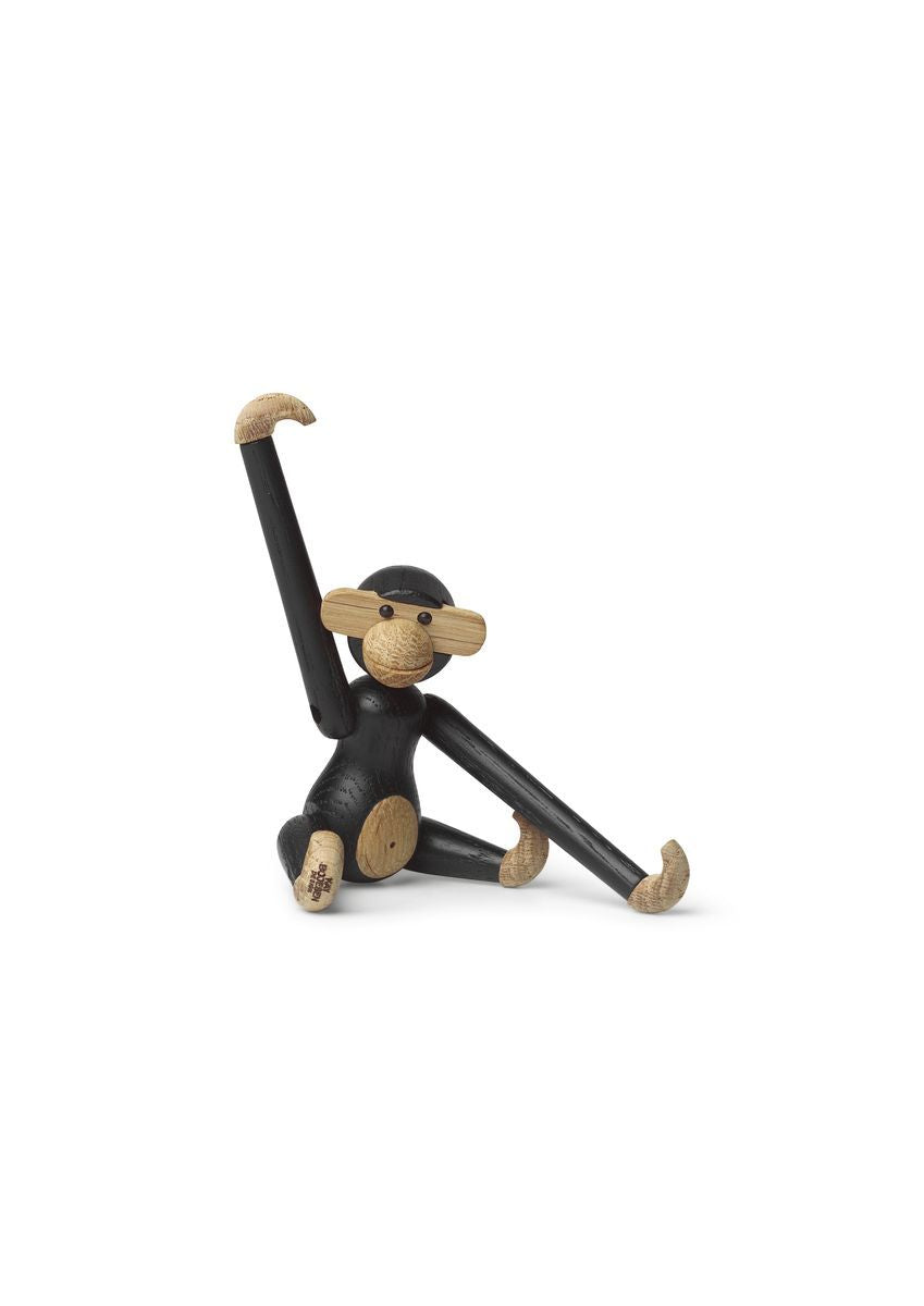 [product_category]-Kay Bojesen Monkey Dark Stained Oak, Mini-Kay Bojesen-5709513392767-39276-KAY-2