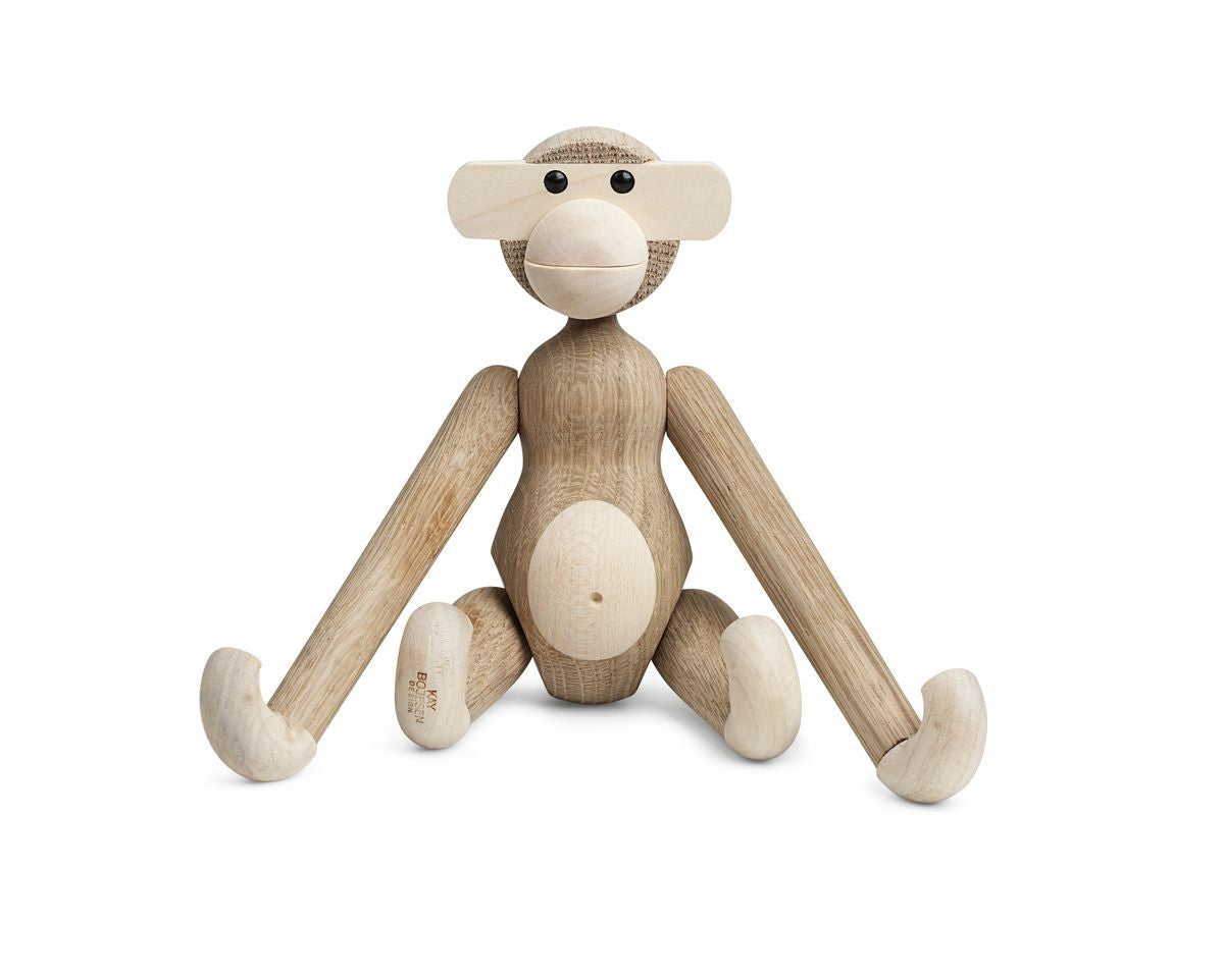 [product_category]-Kay Bojesen Monkey Oak/Maple, Small-Kay Bojesen-5709513392569-39256-KAY-4