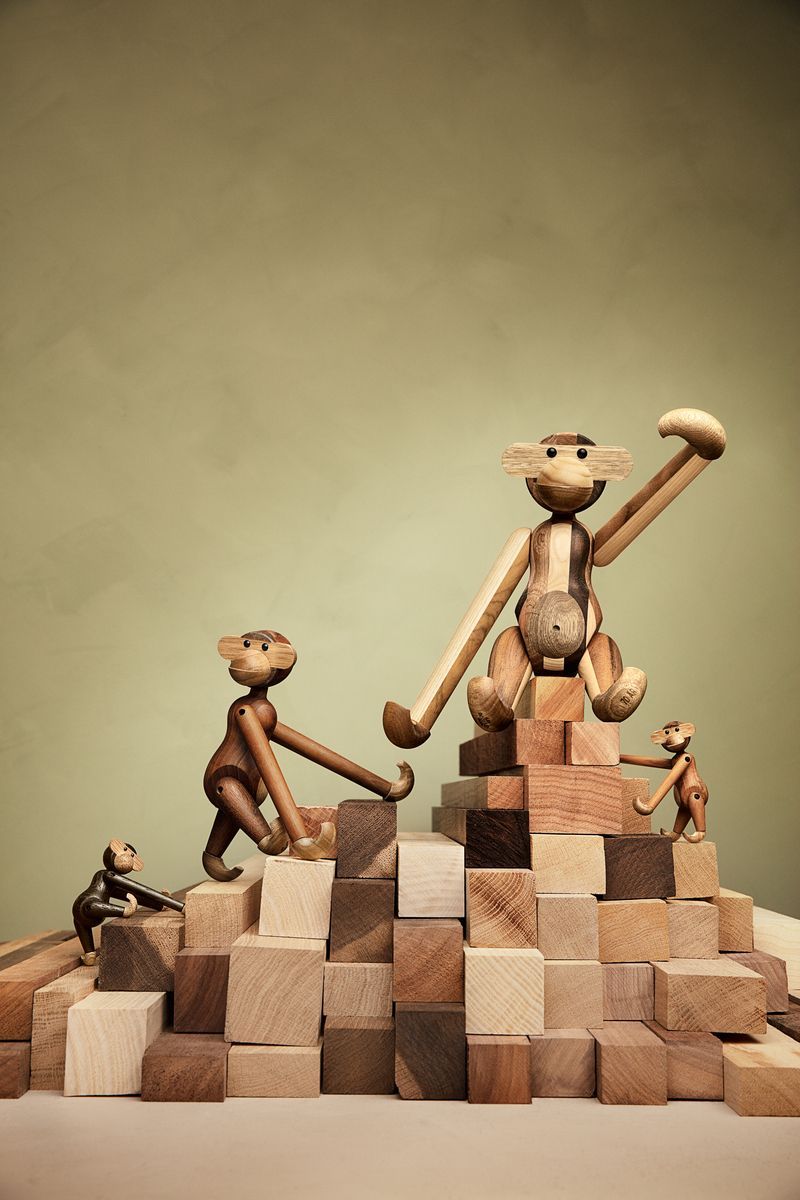 [product_category]-Kay Bojesen Monkey Teak/Limba, Mini-Kay Bojesen-5709513392491-39249-KAY-8