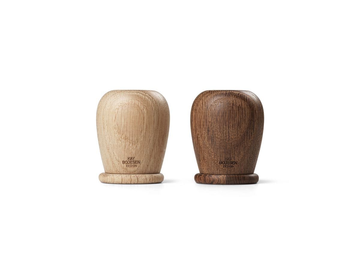 [product_category]-Kay Bojesen Salt And Pepper Set H6 Cm Oak/Smoked Oak-Kay Bojesen-5709513391234-39123-KAY-2