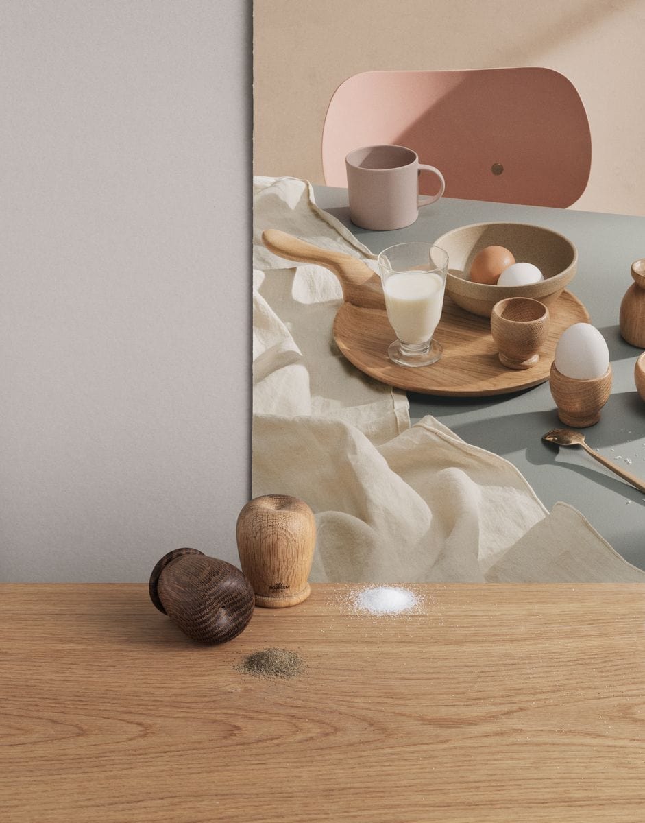 [product_category]-Kay Bojesen Salt And Pepper Set H6 Cm Oak/Smoked Oak-Kay Bojesen-5709513391234-39123-KAY-6