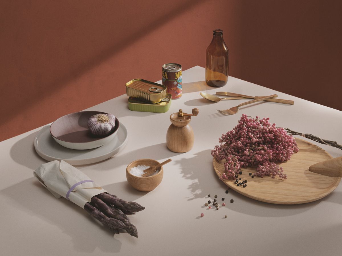 [product_category]-Kay Bojesen Salt Cellar With Spoon ø7 Cm Oak-Kay Bojesen-5709513391210-39121-KAY-17