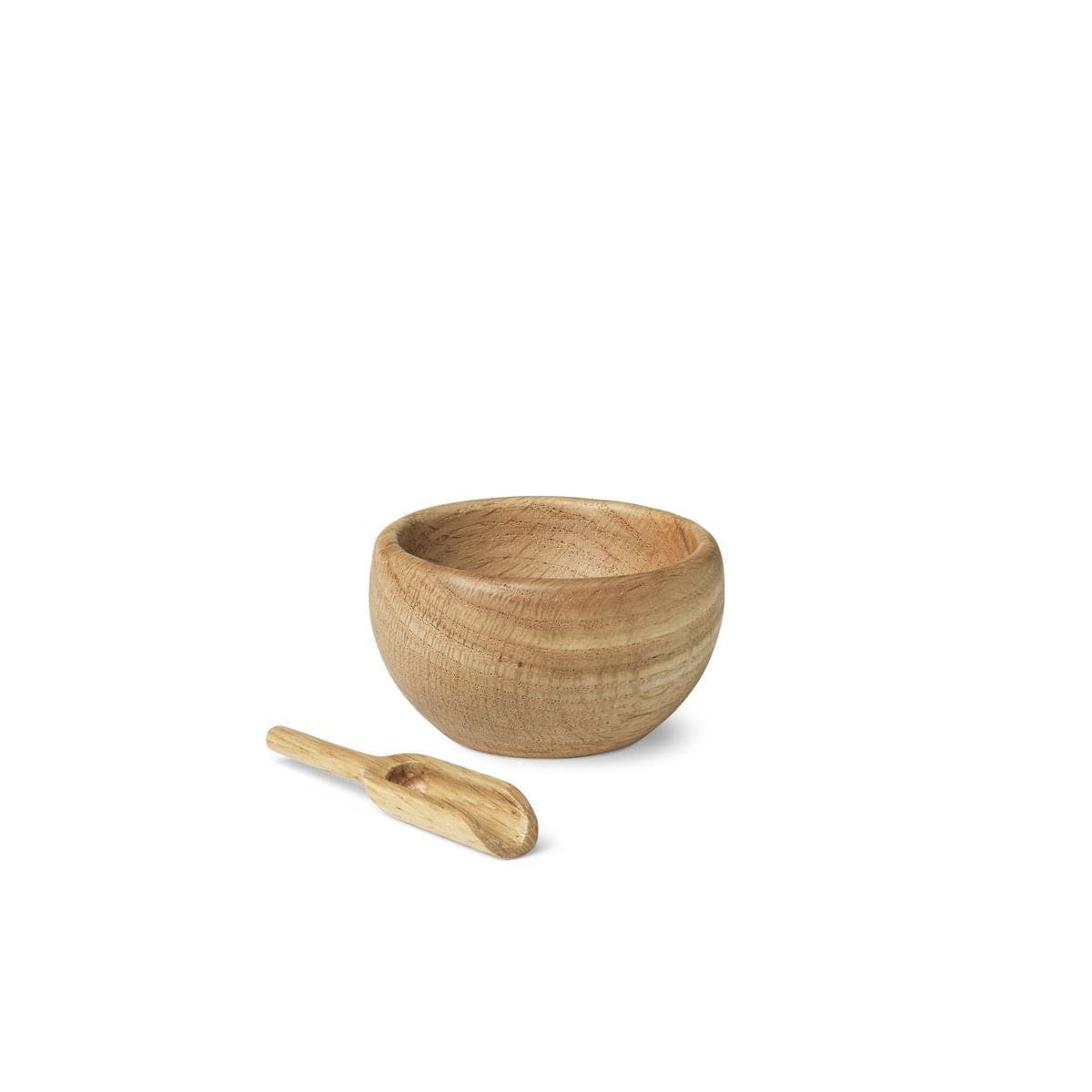 [product_category]-Kay Bojesen Salt Cellar With Spoon ø7 Cm Oak-Kay Bojesen-5709513391210-39121-KAY-2
