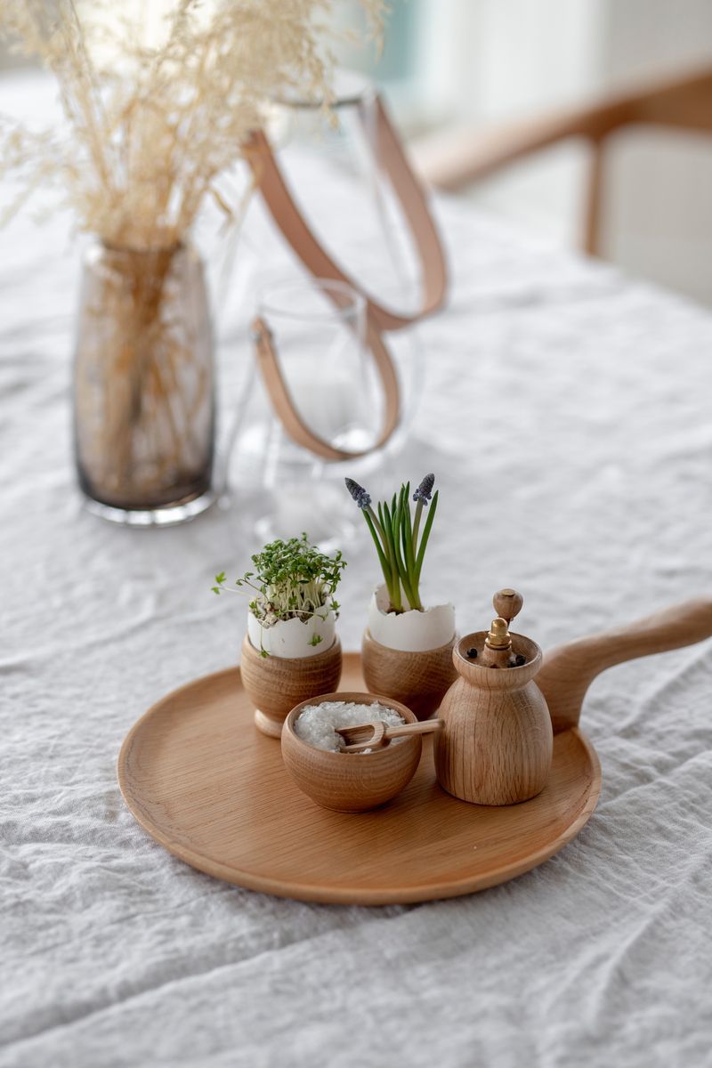 [product_category]-Kay Bojesen Salt Cellar With Spoon ø7 Cm Oak-Kay Bojesen-5709513391210-39121-KAY-9