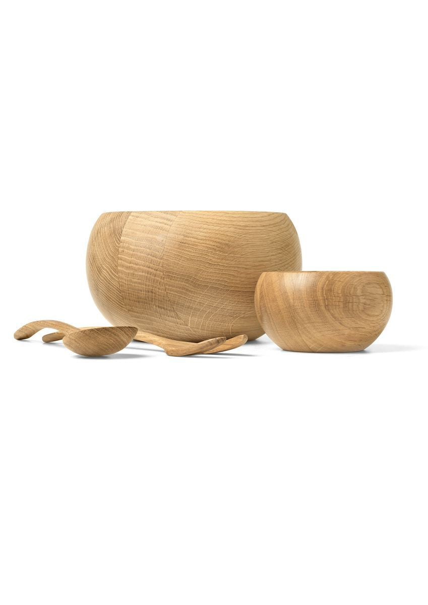 [product_category]-Kay Bojesen Serving Bowl ø24,5 Cm Oak-Kay Bojesen-5709513391081-39108-KAY-4