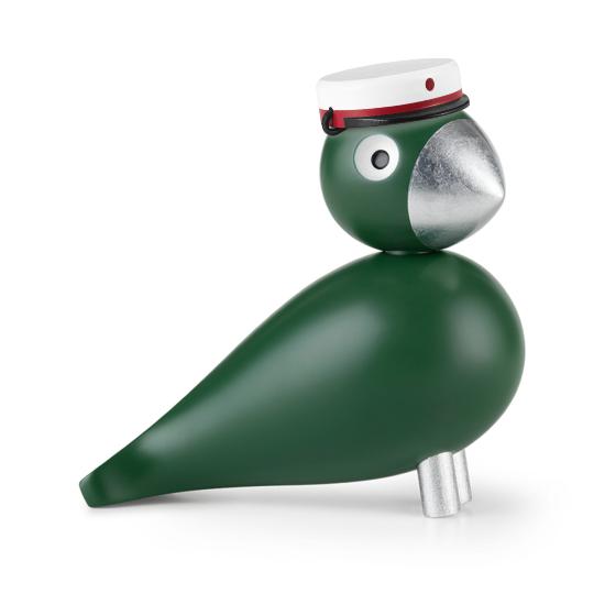 [product_category]-Kay Bojesen Songbird Georg With Blue Student Cap-Kay Bojesen-39415+39231-KAY-1