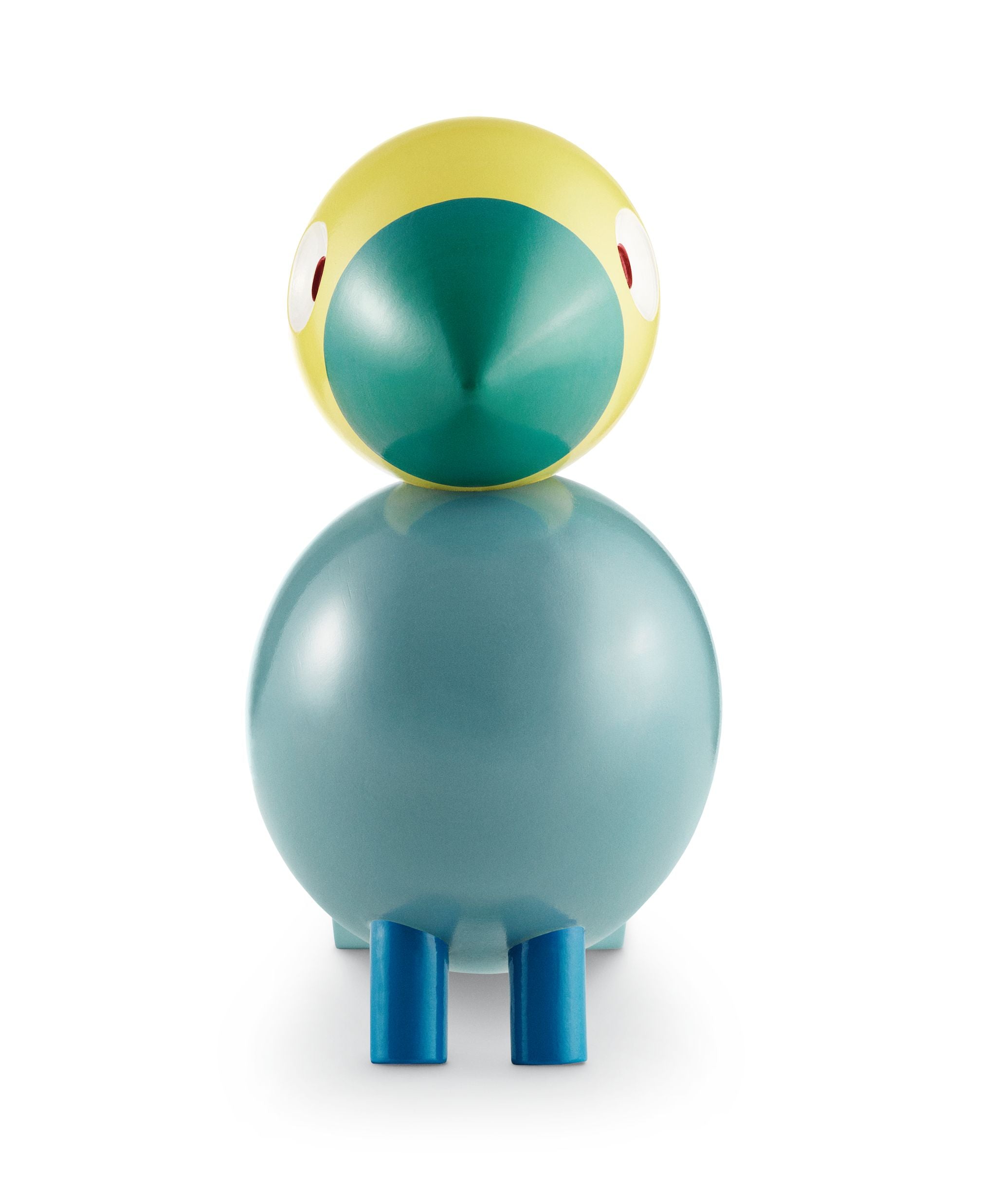 [product_category]-Kay Bojesen Songbird Sunshine 15,5 Cm Turquoise/Yellow-Kay Bojesen-5709513394051-39405-KAY-2