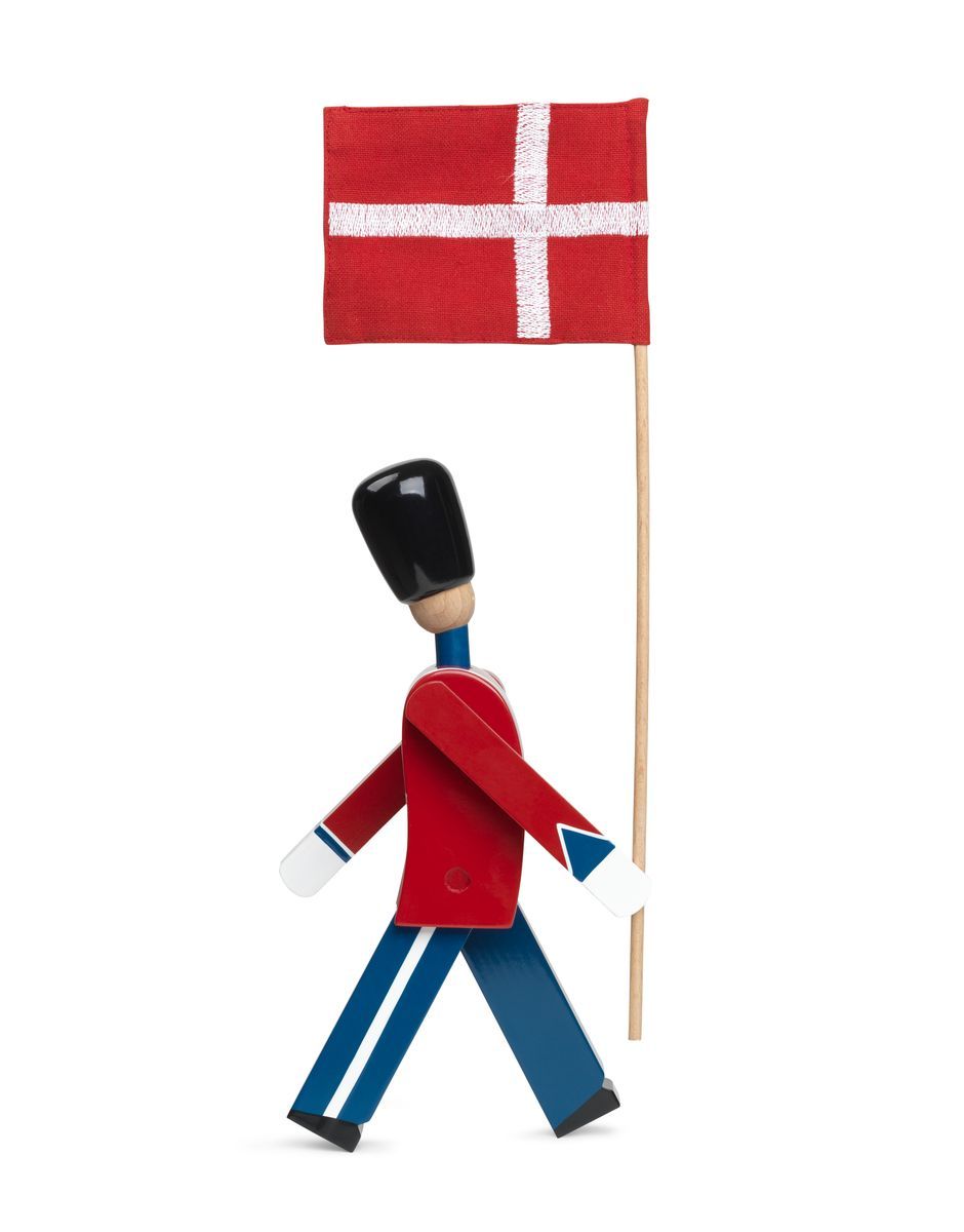[product_category]-Kay Bojesen Spare Part Textile Flag For Small Standard Bearer (39482) Red/White-Kay Bojesen-5709513394877-39487-KAY-3