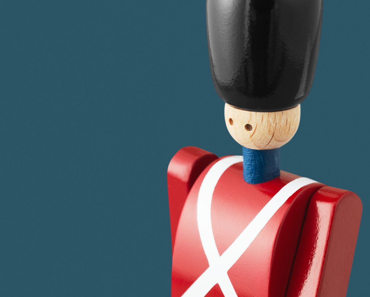 [product_category]-Kay Bojesen Standard Bearer Red/Blue/White, Mini-Kay Bojesen-5709513392262-39226-KAY-5