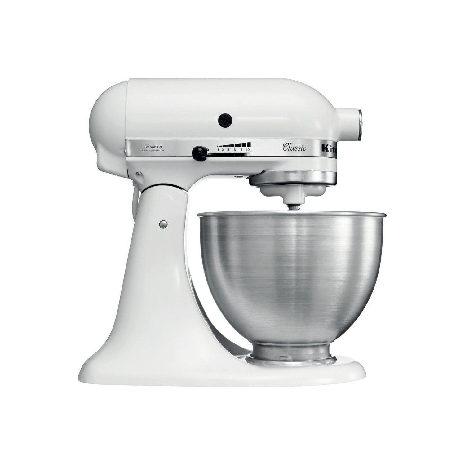 [product_category]-Kitchen Aid 5 K45 Ss Classic Food Processor 4,3 L, White-KitchenAid-5413184200701-5K45SSEWH-KIT-1