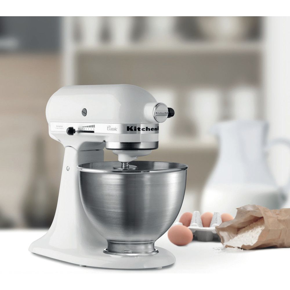 [product_category]-Kitchen Aid 5 K45 Ss Classic Food Processor 4,3 L, White-KitchenAid-5413184200701-5K45SSEWH-KIT-8