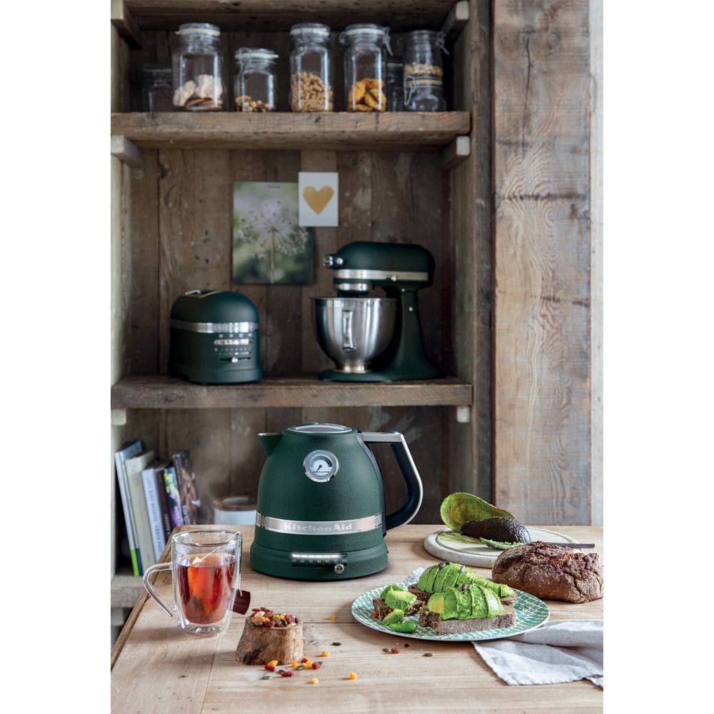 [product_category]-Kitchen Aid 5 Kek1522 Artisan Variable Temperature Kettle 1.5 L, Pebbled Palm-KitchenAid-8003437602139-5KEK1522EPP-KIT-5