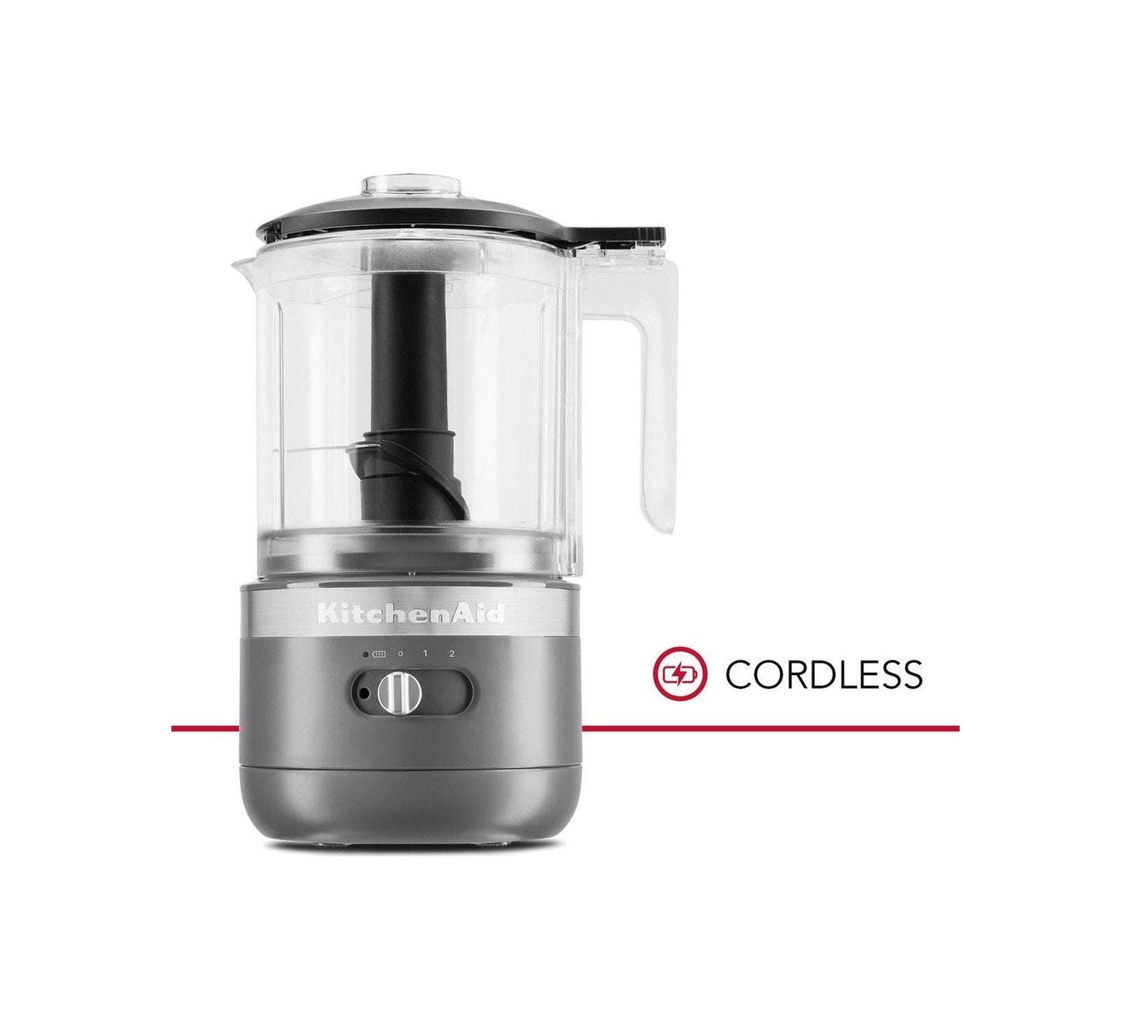 [product_category]-Kitchen Aid 5 Kfcb519 Wireless Shredder 1.19 L, Dark Grey-KitchenAid-8003437622151-5KFCB519EDG-KIT-1