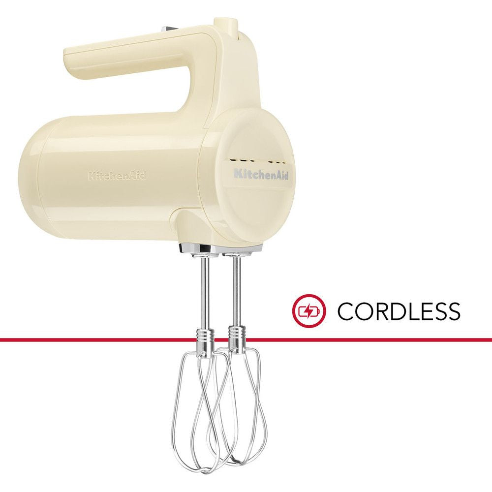 [product_category]-Kitchen Aid 5 Khmb732 Wireless Hand Mixer With 7 Speed Levels, Cream-KitchenAid-8003437622045-5KHMB732EAC-KIT-2