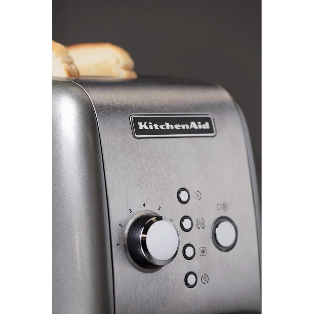 [product_category]-Kitchen Aid 5 Kmt221 Automatic Toaster For 2 Slices, Contour Silver-KitchenAid-5413184160654-5KMT221ECU-KIT-2