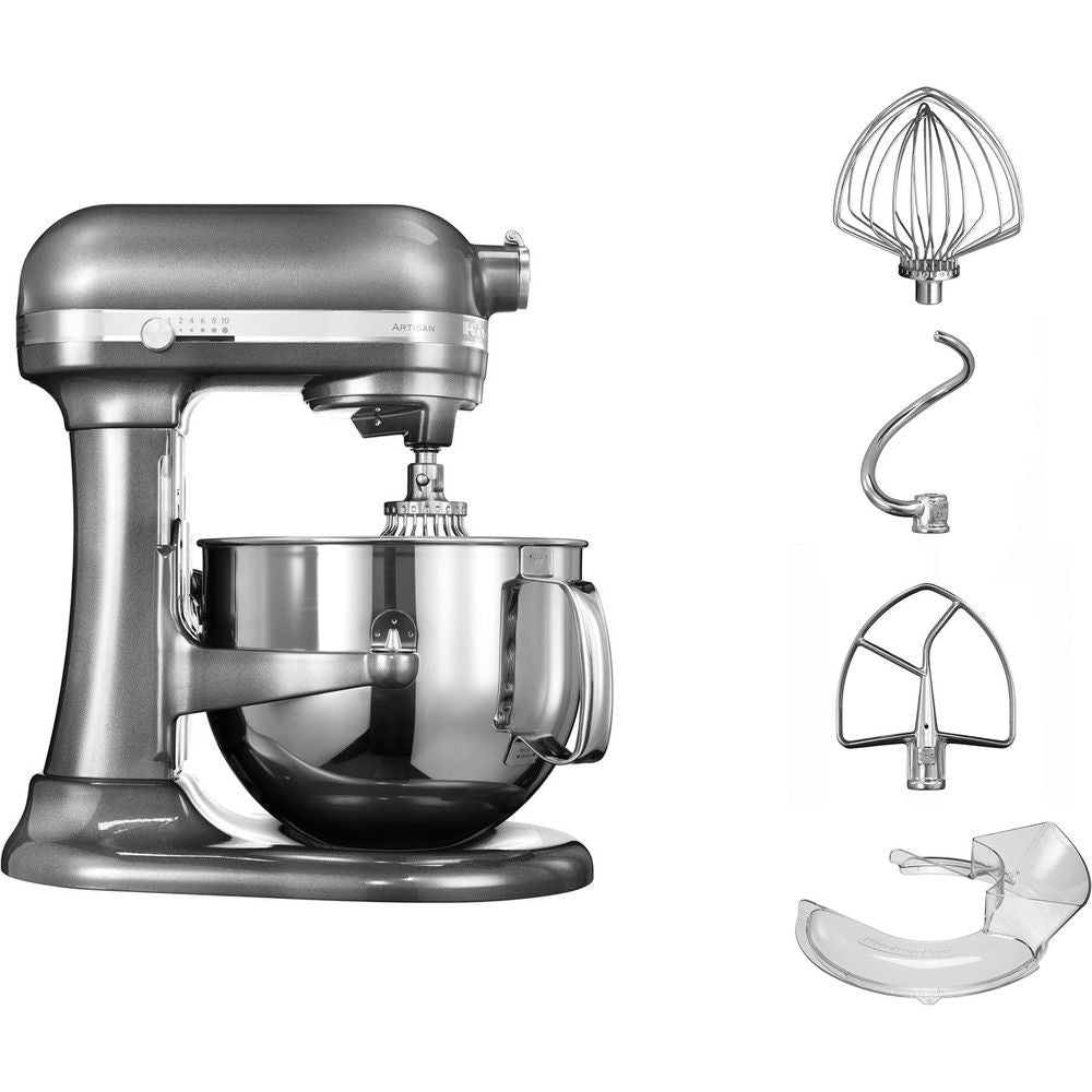 [product_category]-Kitchen Aid 5 Ksm7580 X Artisan Food Processor 6,9 L, Medallion Silver-KitchenAid-5413184160180-5KSM7580XEMS-KIT-2