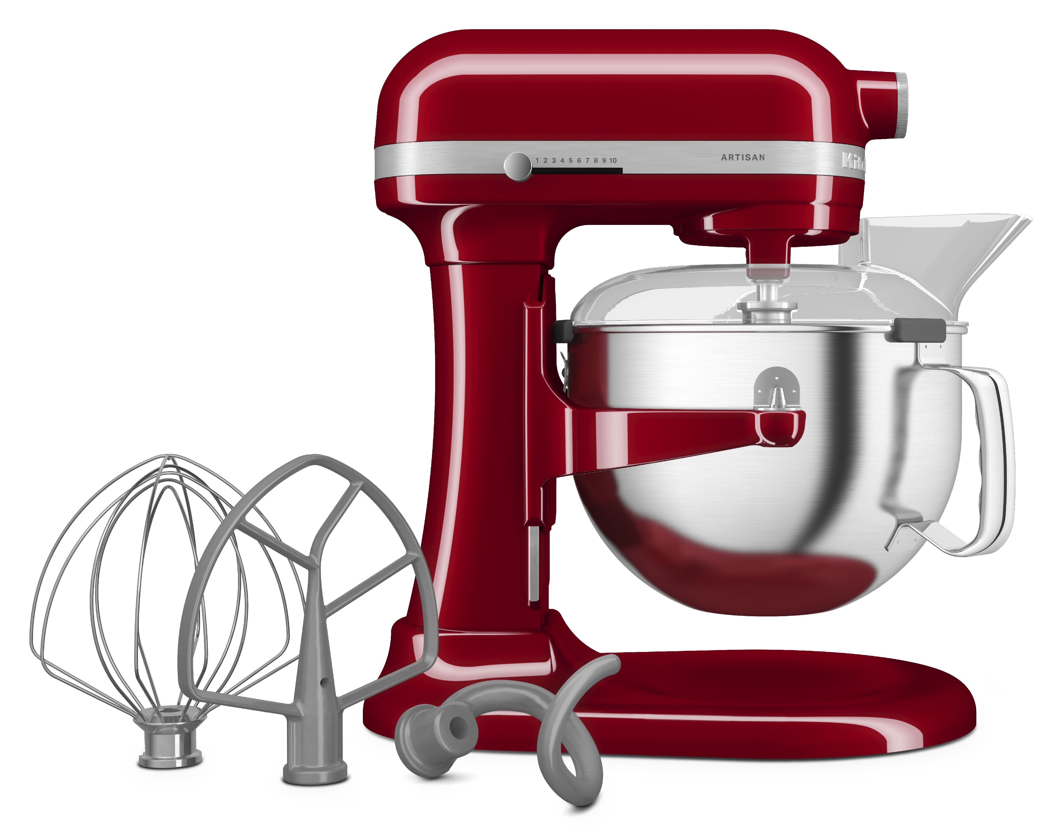 [product_category]-Kitchen Aid Artisan Bowl Lift Stand Mixer 5.6 L, Empire Red-KitchenAid-8003437630545-5KSM60SPXEER-KIT-3