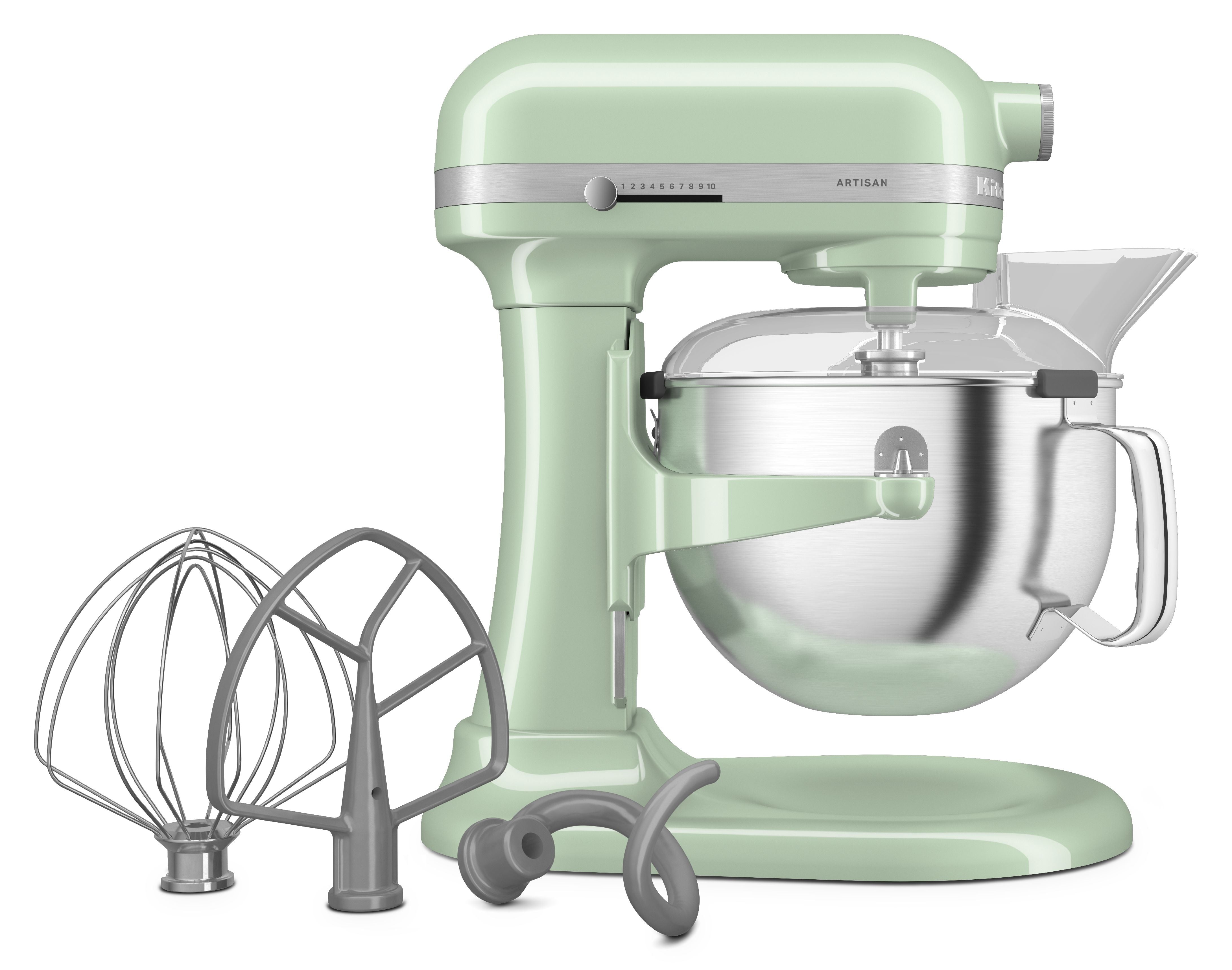 [product_category]-Kitchen Aid Artisan Bowl Lift Stand Mixer 5.6 L, Pistachio-KitchenAid-8003437630651-5KSM60SPXEPT-KIT-3