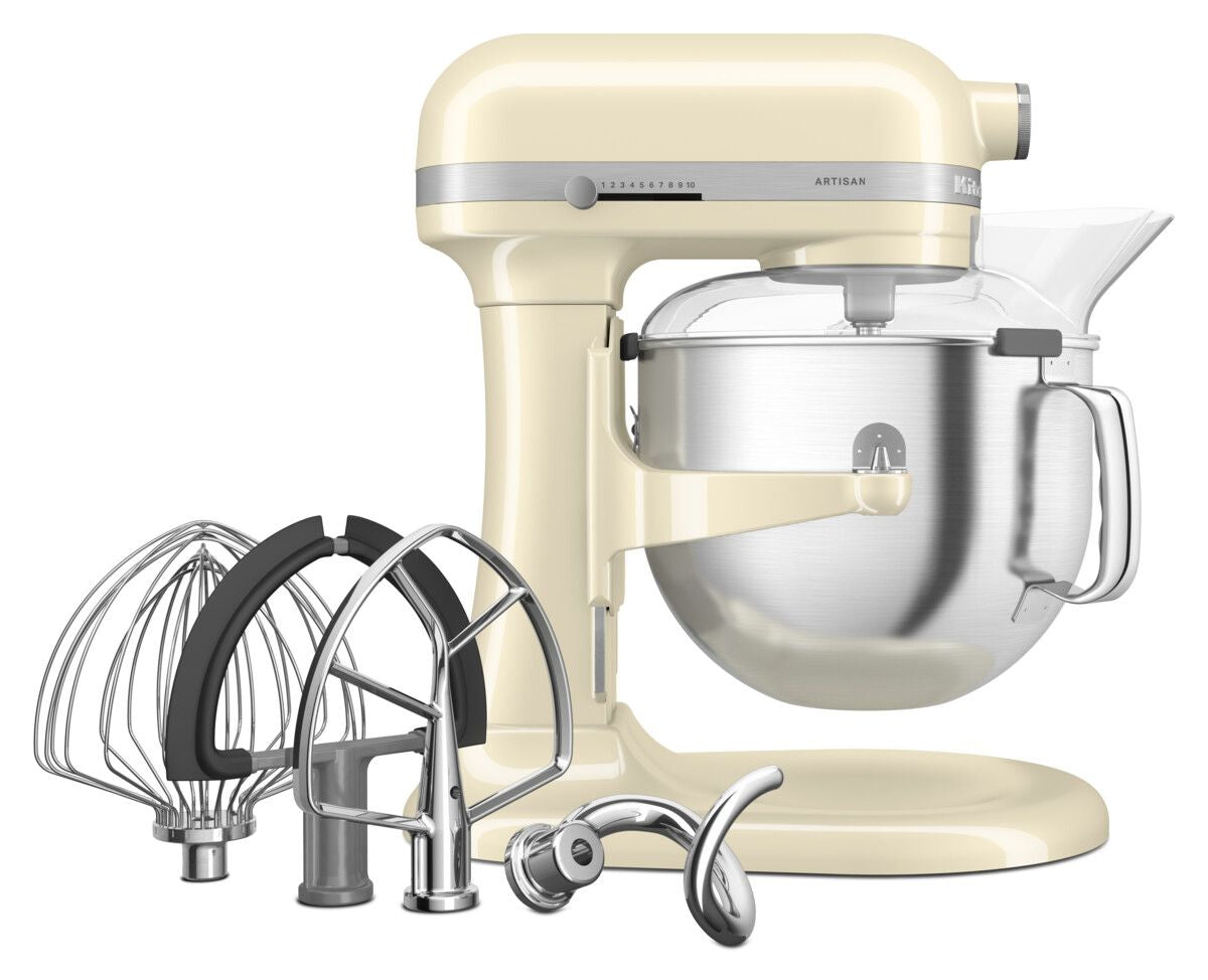 [product_category]-Kitchen Aid Artisan Bowl Lift Stand Mixer 6.6 L, Almond Cream-KitchenAid-8003437630774-5KSM70SHXEAC-KIT-4