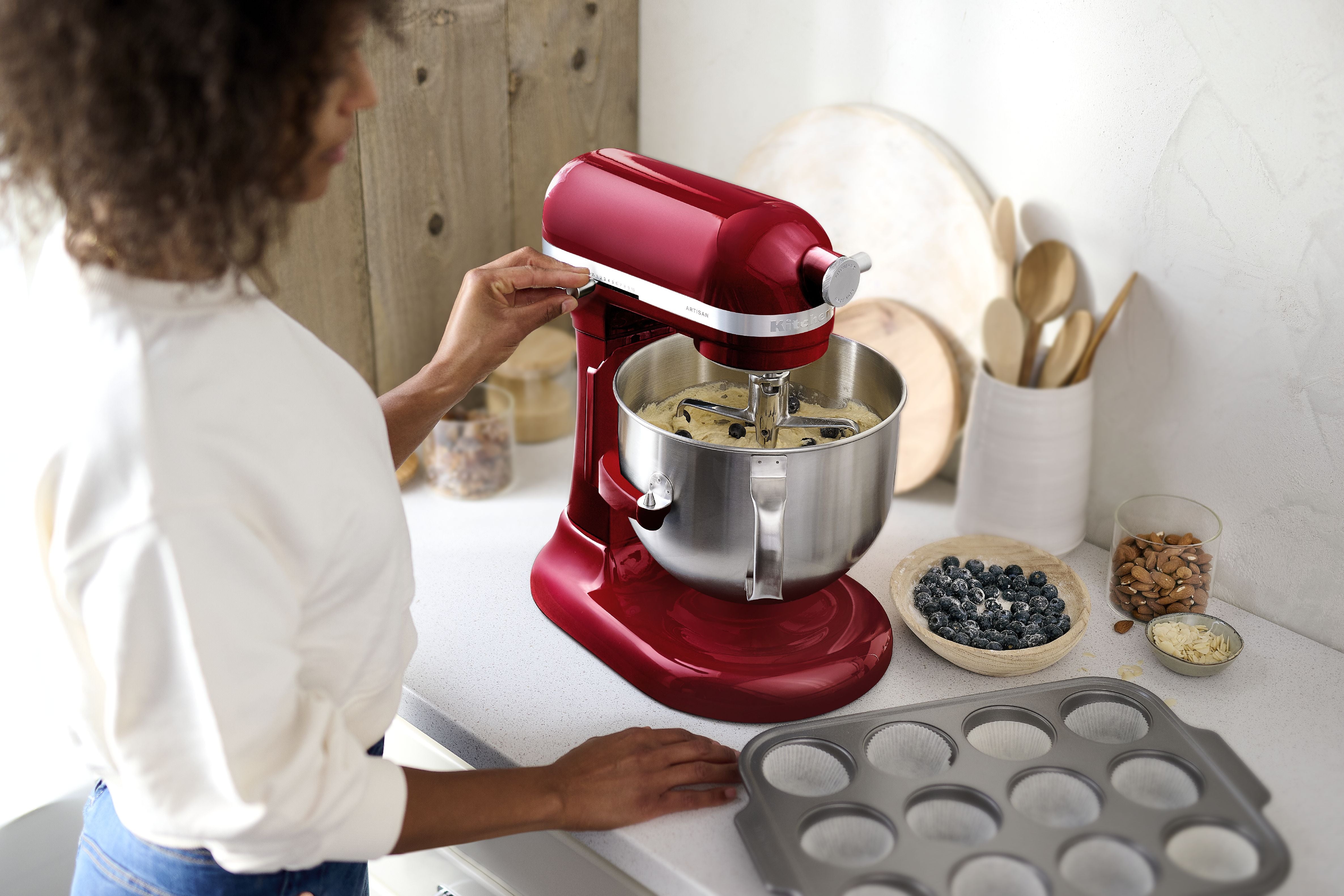 [product_category]-Kitchen Aid Artisan Bowl Lift Stand Mixer 6.6 L, Candy Apple-KitchenAid-8003437630569-5KSM70SHXECA-KIT-10