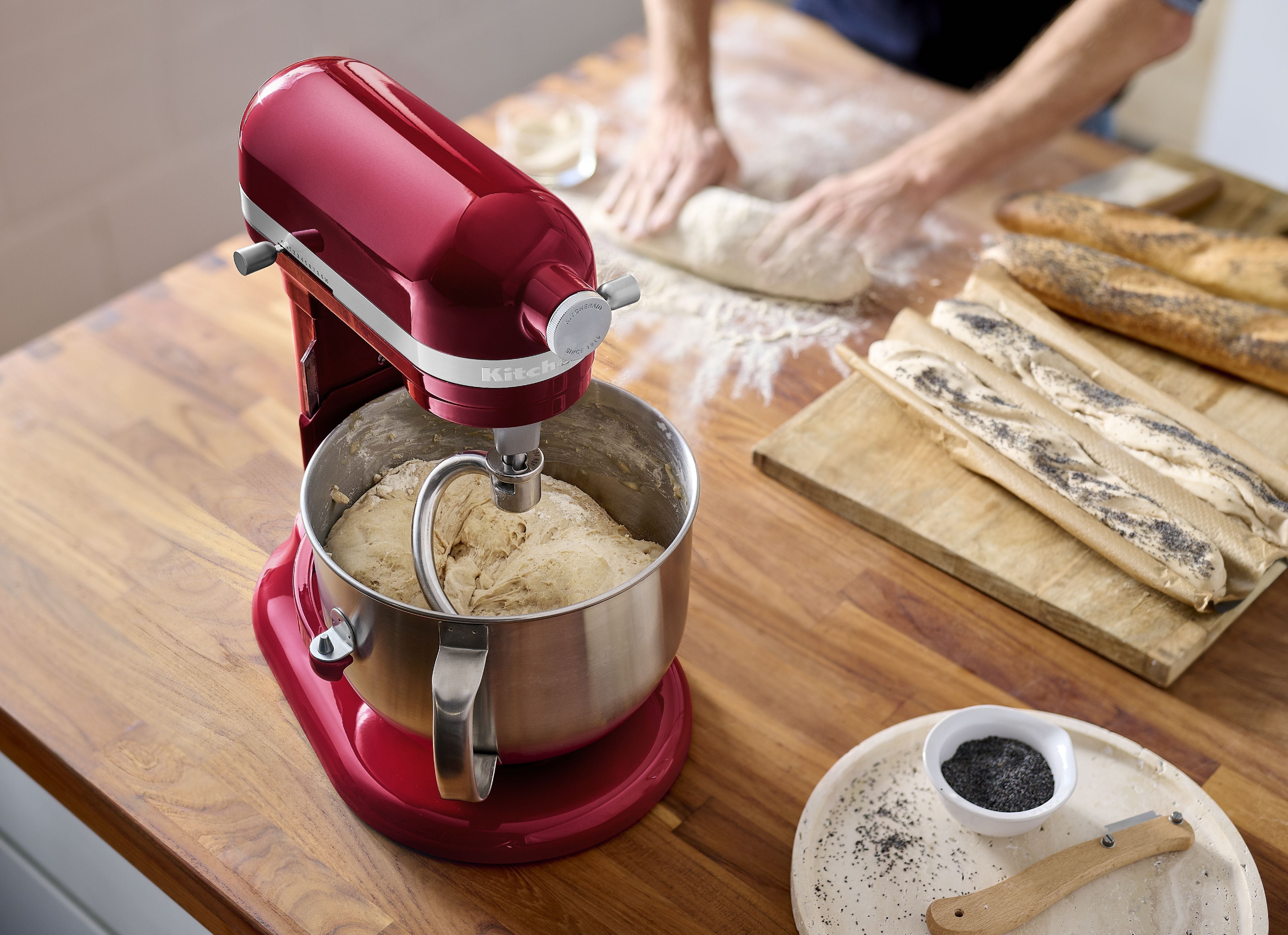 [product_category]-Kitchen Aid Artisan Bowl Lift Stand Mixer 6.6 L, Candy Apple-KitchenAid-8003437630569-5KSM70SHXECA-KIT-9
