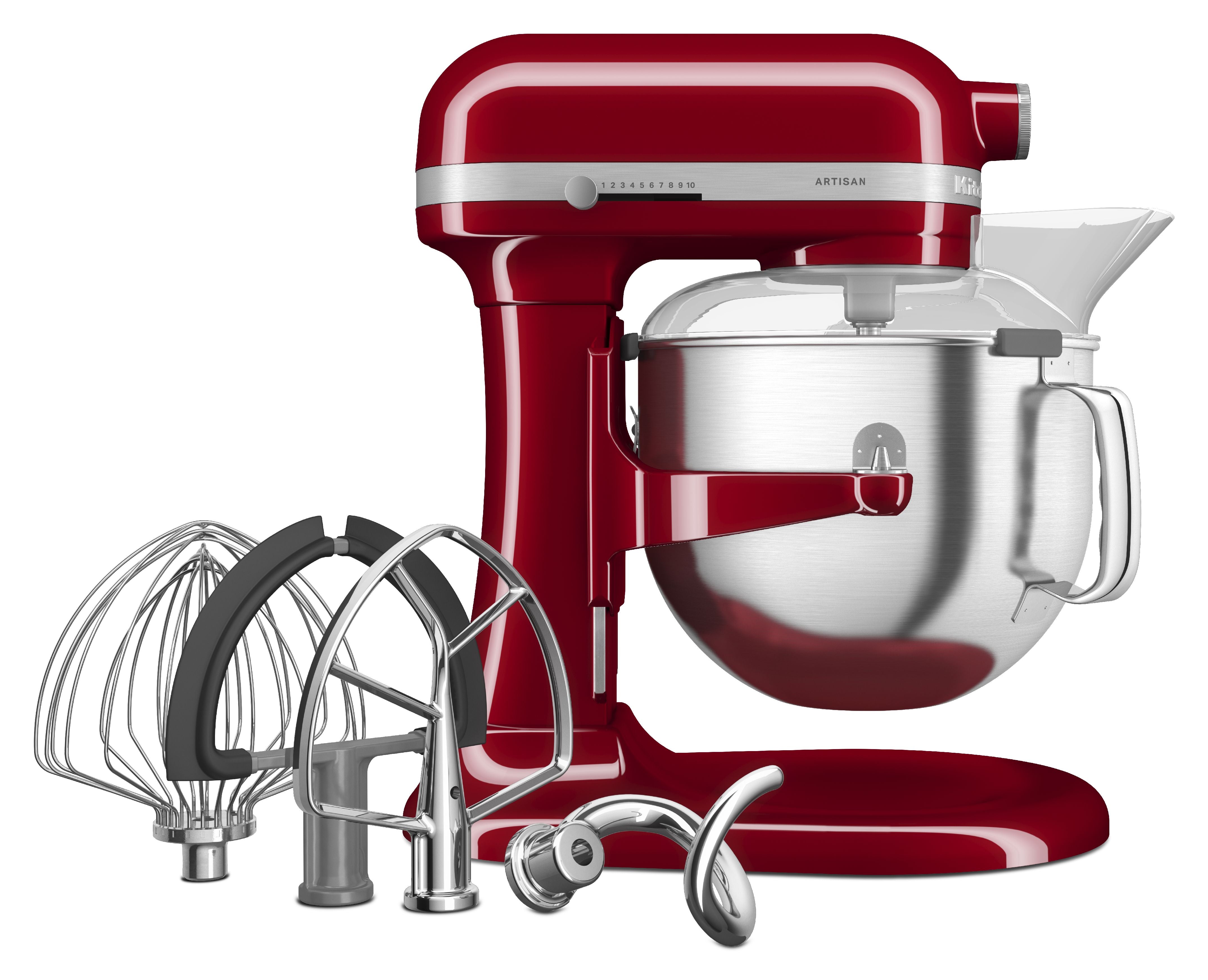 [product_category]-Kitchen Aid Artisan Bowl Lift Stand Mixer 6.6 L, Empired Red-KitchenAid-8003437630675-5KSM70SHXEER-KIT-4