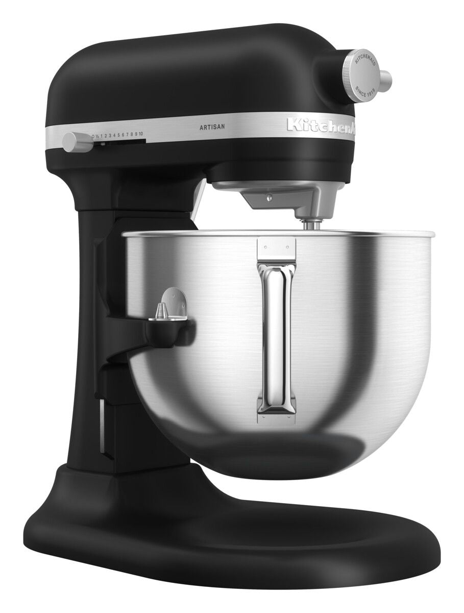 [product_category]-Kitchen Aid Artisan Bowl Lift Stand Mixer 6.6 L, Matte Black-KitchenAid-8003437630798-5KSM70SHXEBM-KIT-6