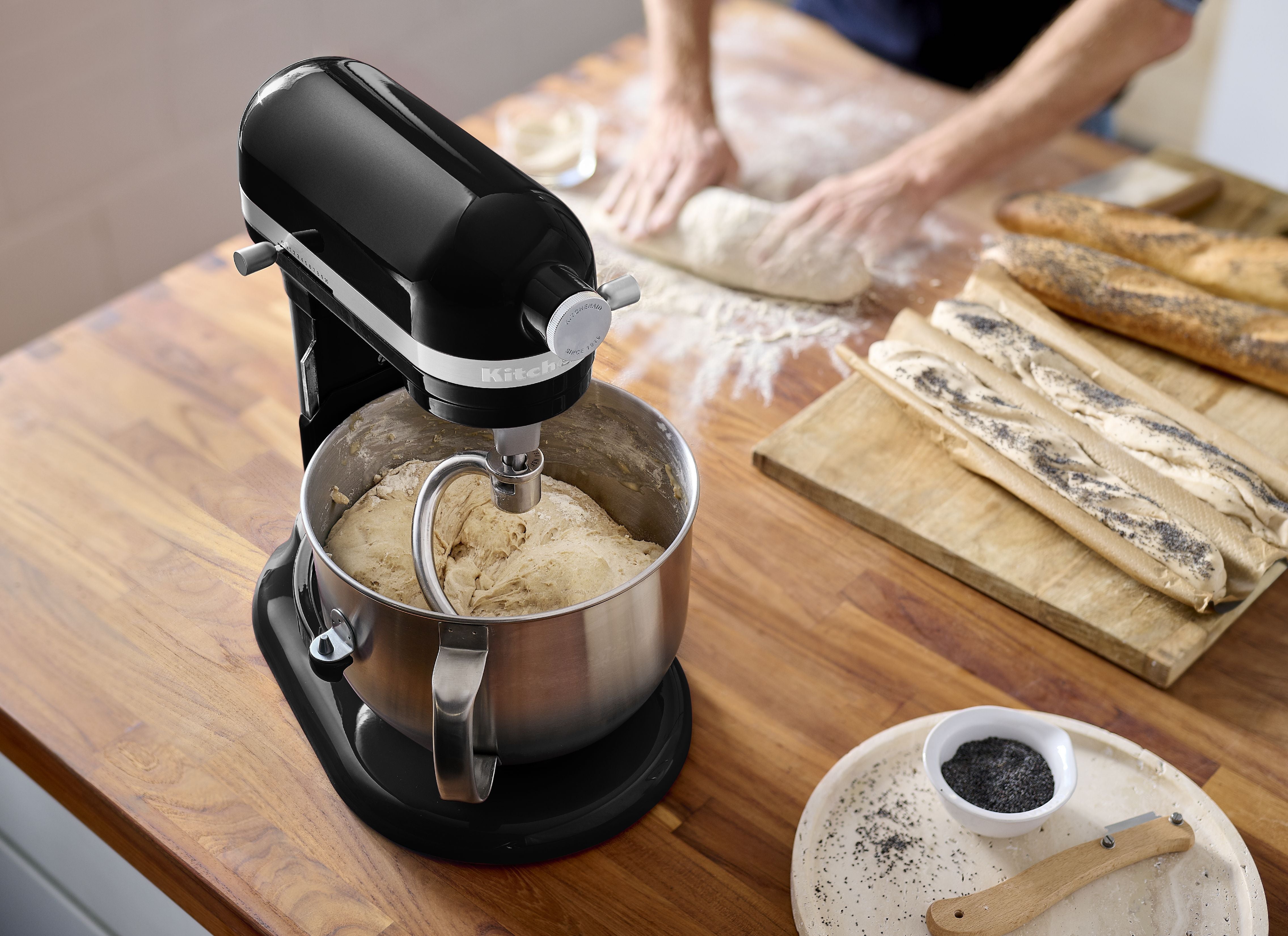 [product_category]-Kitchen Aid Artisan Bowl Lift Stand Mixer 6.6 L, Onyx Black-KitchenAid-8003437630699-5KSM70SHXEOB-KIT-8