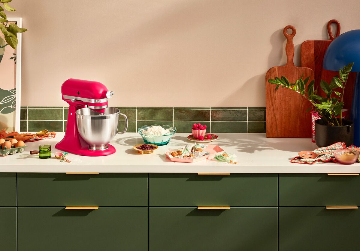 [product_category]-Kitchen Aid Artisan Tilt Head Stand Mixer 4.7 L, Hibiscus-KitchenAid-8003437640735-5KSM195PSEHI-KIT-11