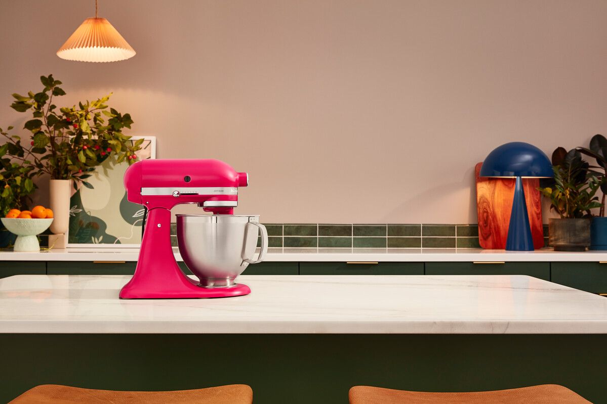 [product_category]-Kitchen Aid Artisan Tilt Head Stand Mixer 4.7 L, Hibiscus-KitchenAid-8003437640735-5KSM195PSEHI-KIT-31
