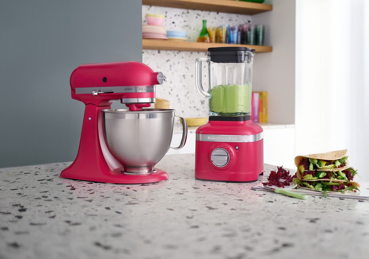 [product_category]-Kitchen Aid Artisan Tilt Head Stand Mixer 4.7 L, Hibiscus-KitchenAid-8003437640735-5KSM195PSEHI-KIT-36
