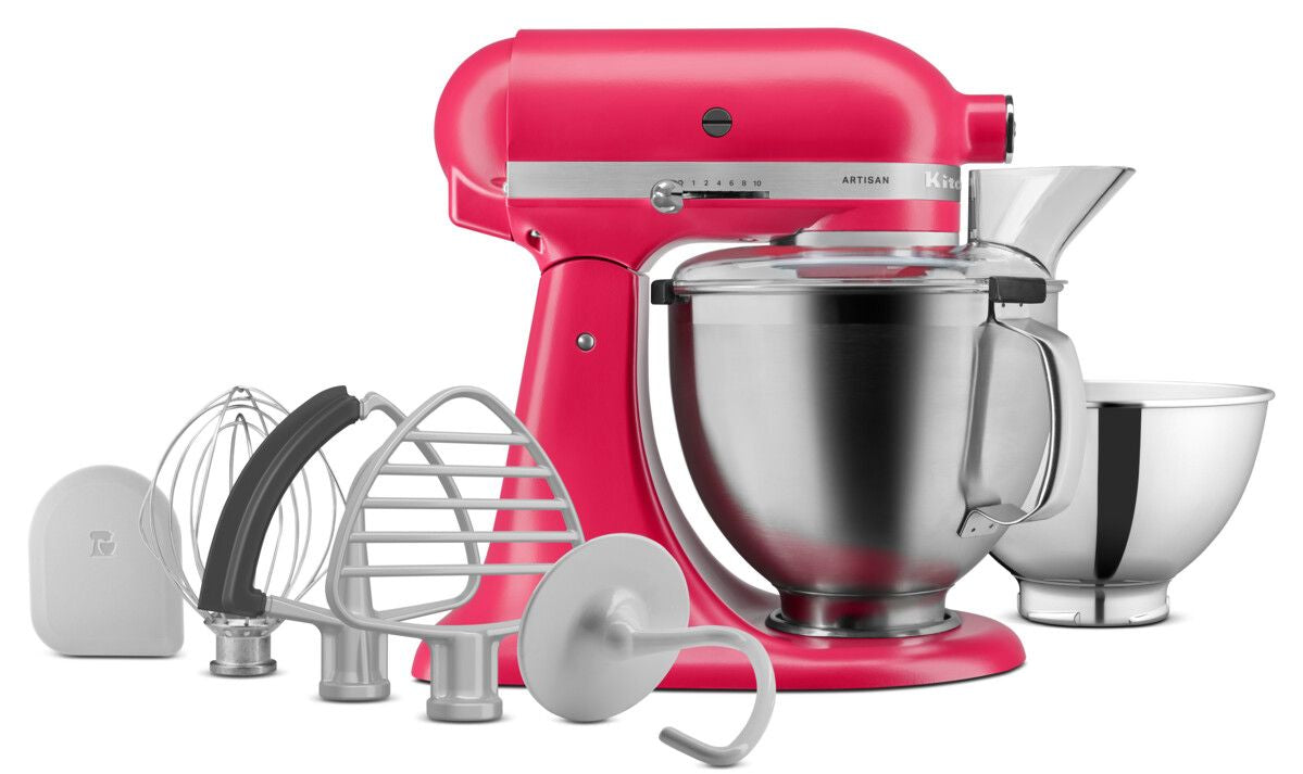 [product_category]-Kitchen Aid Artisan Tilt Head Stand Mixer 4.7 L, Hibiscus-KitchenAid-8003437640735-5KSM195PSEHI-KIT-6