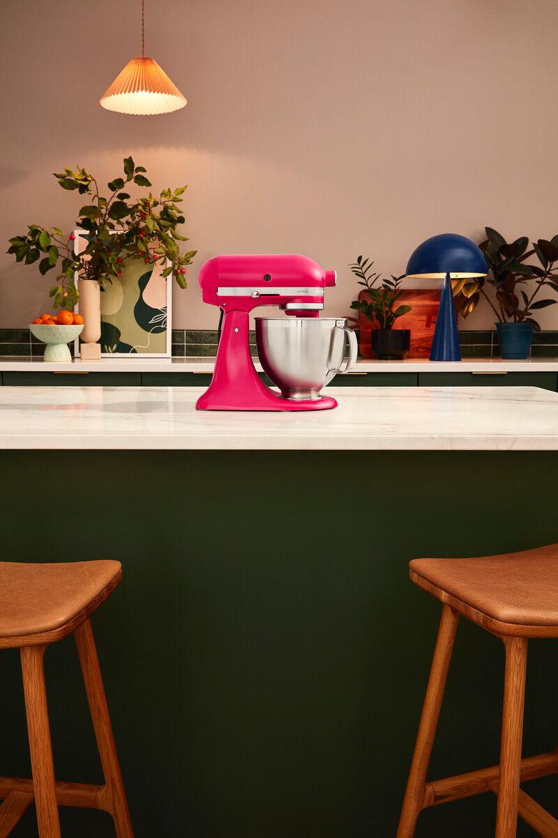 [product_category]-Kitchen Aid Artisan Tilt Head Stand Mixer 4.7 L, Hibiscus-KitchenAid-8003437640735-5KSM195PSEHI-KIT-9