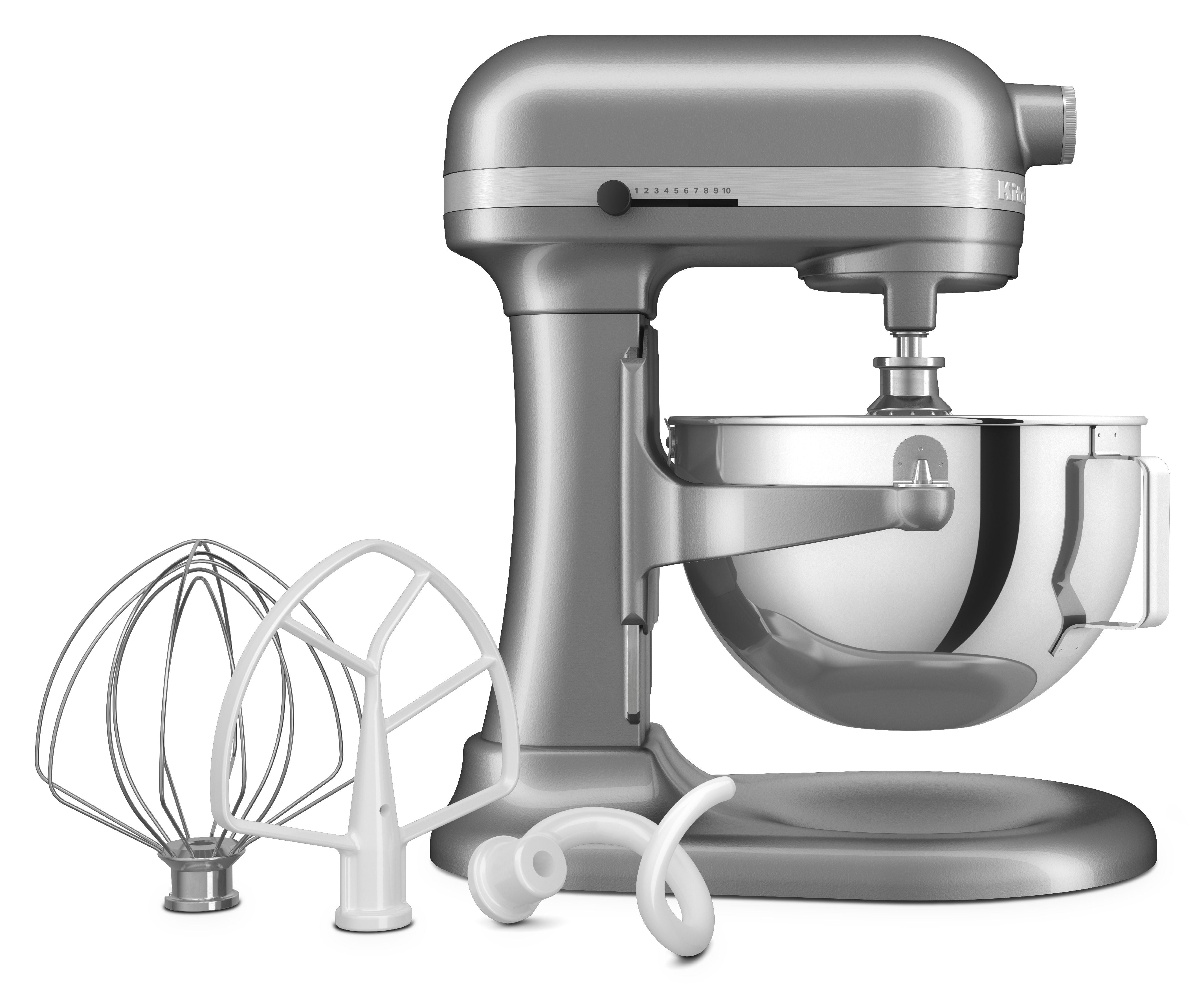 [product_category]-Kitchen Aid Heavy Duty Bowl Lift Stand Mixer 5.2 L, Contour Silver-KitchenAid-8003437630255-5KSM55SXXECU-KIT-3