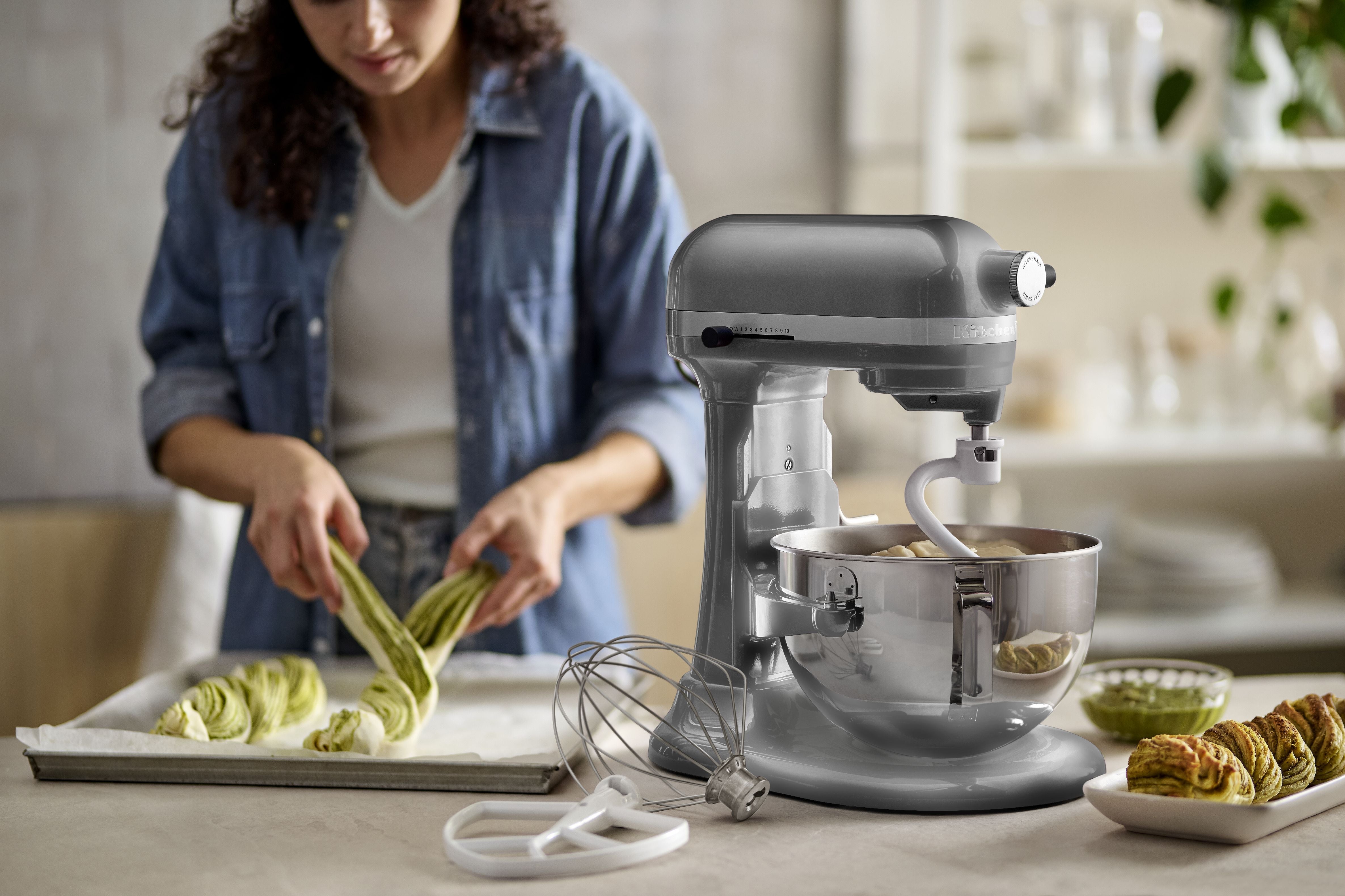 [product_category]-Kitchen Aid Heavy Duty Bowl Lift Stand Mixer 5.2 L, Contour Silver-KitchenAid-8003437630255-5KSM55SXXECU-KIT-8