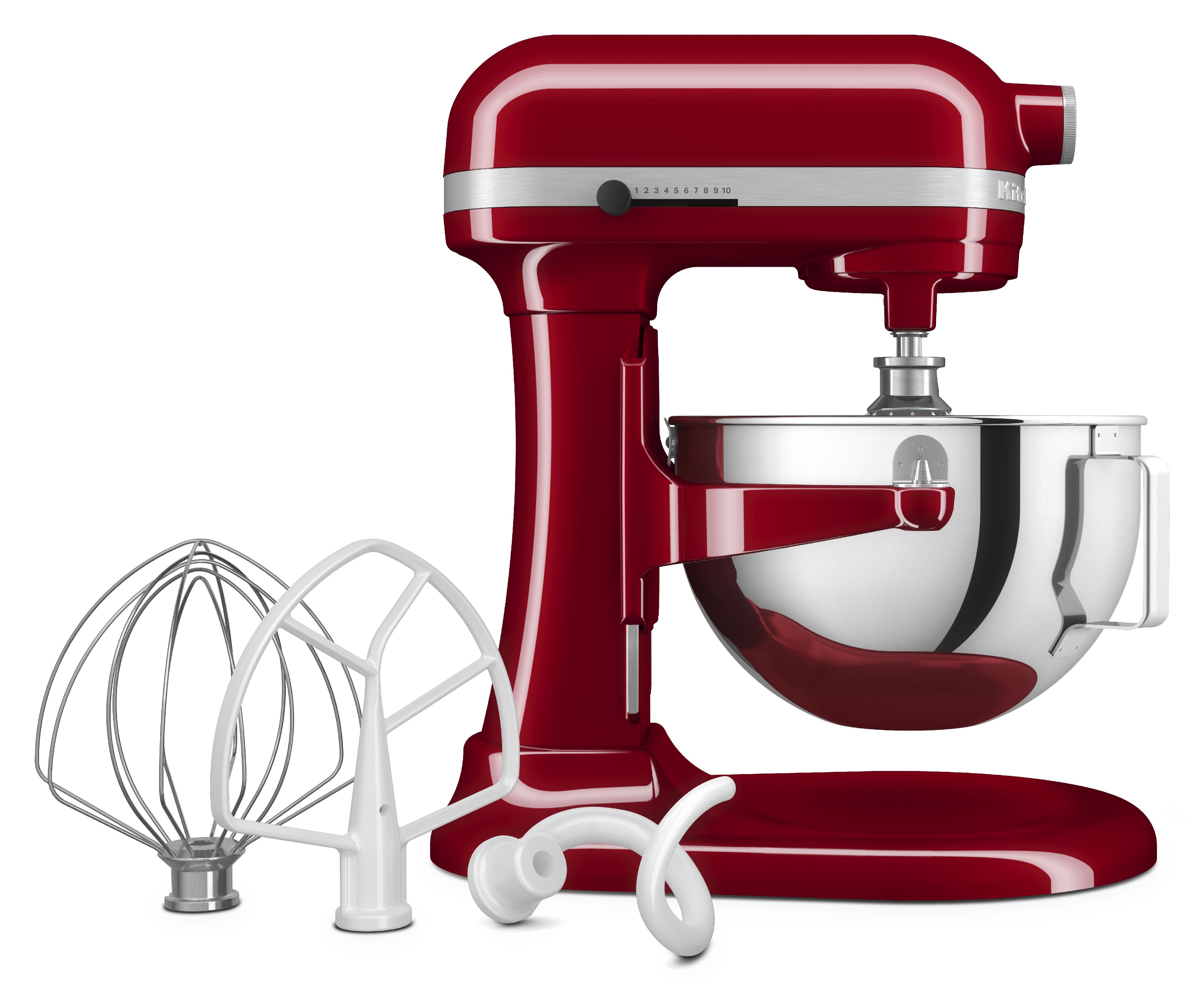 [product_category]-Kitchen Aid Heavy Duty Bowl Lift Stand Mixer 5.2 L, Empire Red-KitchenAid-8003437630194-5KSM55SXXEER-KIT-4